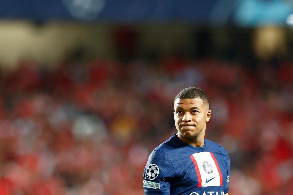 Mbappe had a poor game in PSG's draw with Rennes on Saturday in Ligue 1