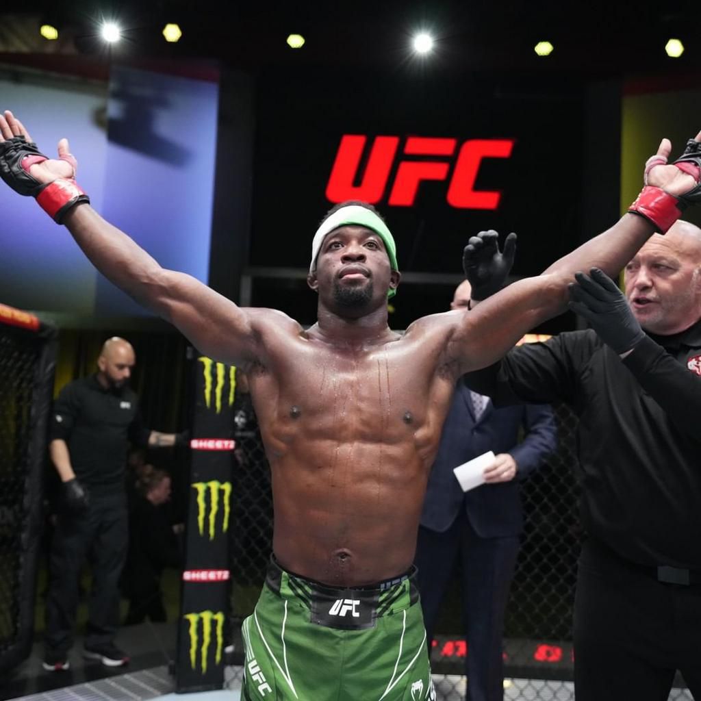 Sodiq Yusuff was victorious at UFC FIGHT NIGHT