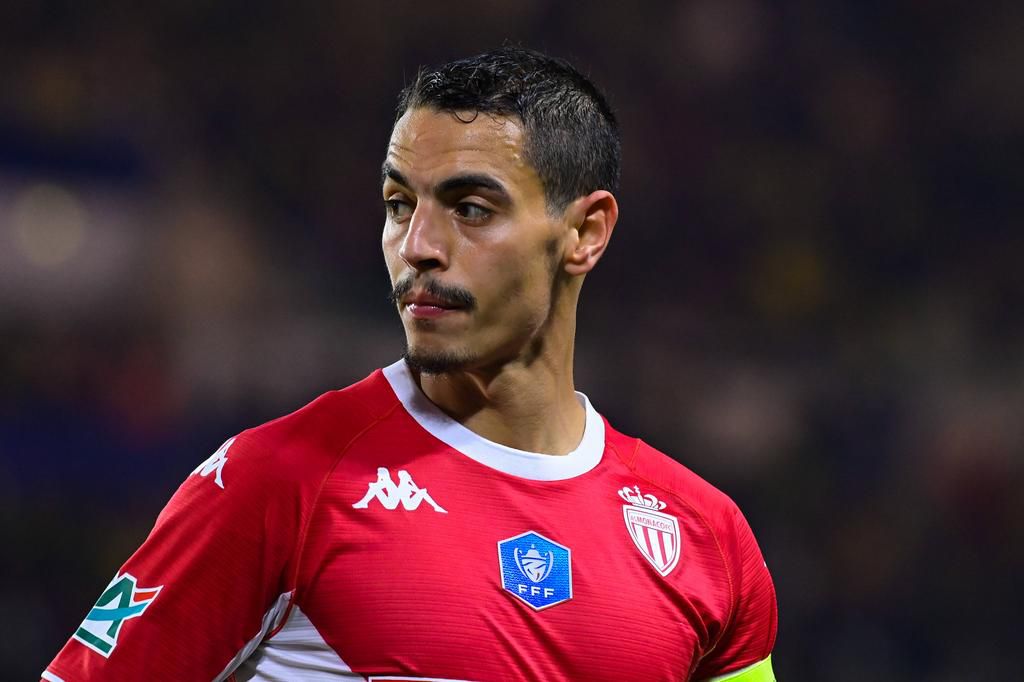 Monaco top scorer Wissam Ben Yedder saw his effort saved