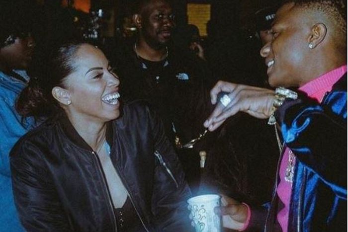 Wizkid and Jada Pollock