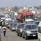 traffic gridlock along Ibadan-Lagos Expressway