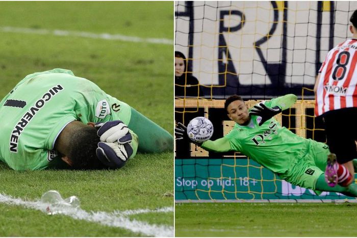 Maduka Okoye was an angel for Sparta against Vitesse