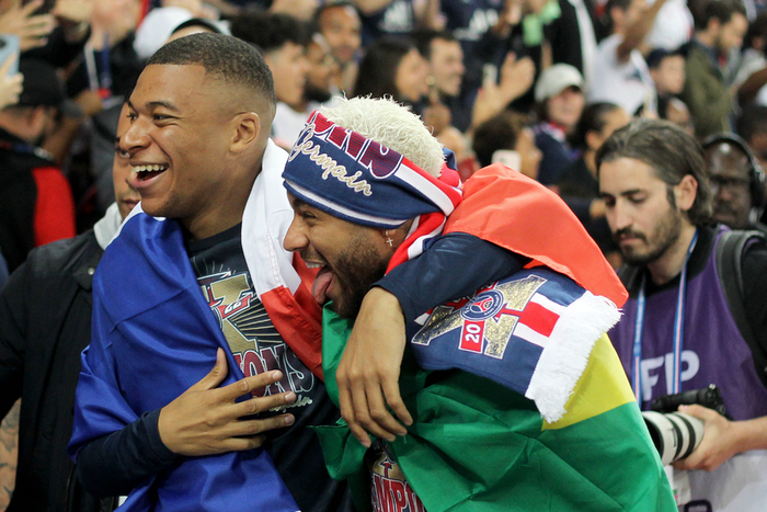 Kylian Mbappe and Neymar