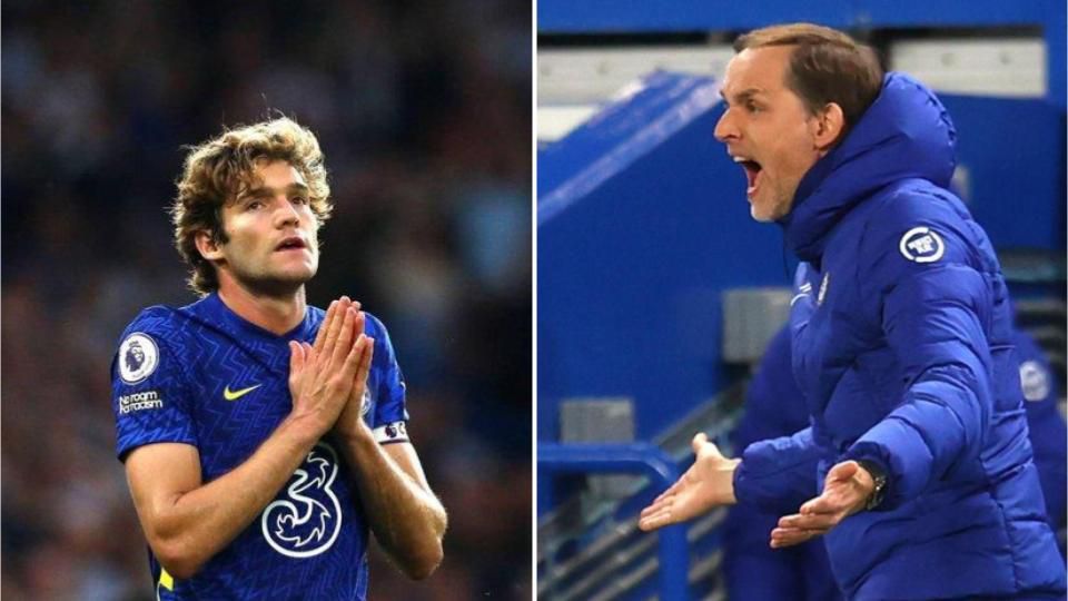 Marcos Alonso and Thomas Tuchel were involved in a bust-up which could result in the Spaniard leaving Chelsea