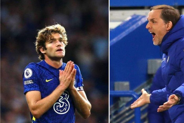 Marcos Alonso and Thomas Tuchel were involved in a bust-up which could result in the Spaniard leaving Chelsea