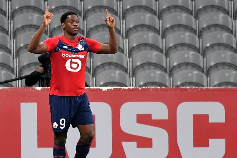 Canadian forward Jonathan David has scored some vital goals for Ligue 1 leaders Lille in recent weeks