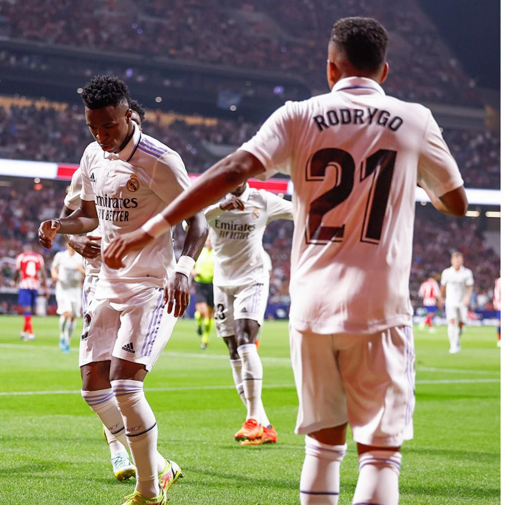 Valverde and Rodrygo back up Vinicius with goals as Real Madrid beat Atletico Madrid 2-1 in the derby