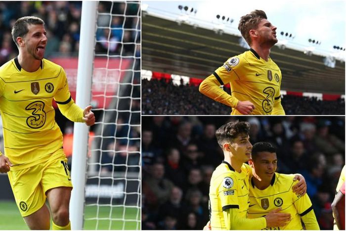 Chelsea bounced back after defeat to Real Madrid with a 6-0 victory away at Southampton