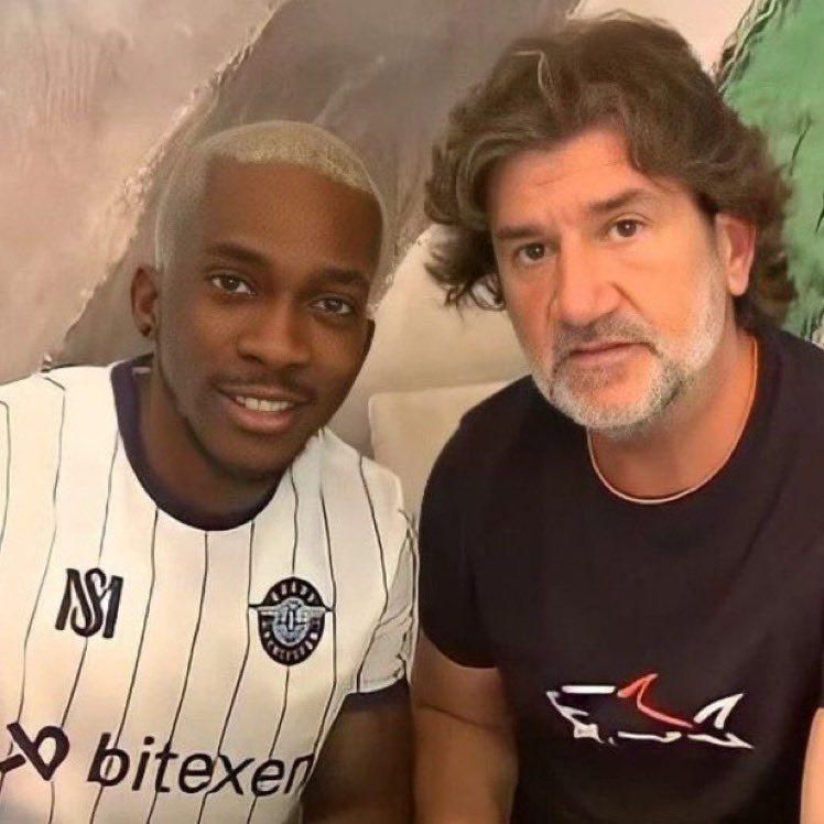 Onyekuru at his new club.