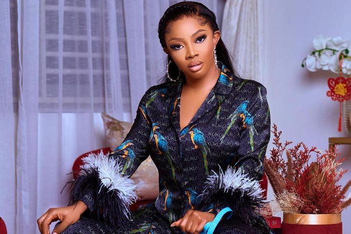 Nigerian media personality Toke Makinwa [Instagram/TokeMakinwa]