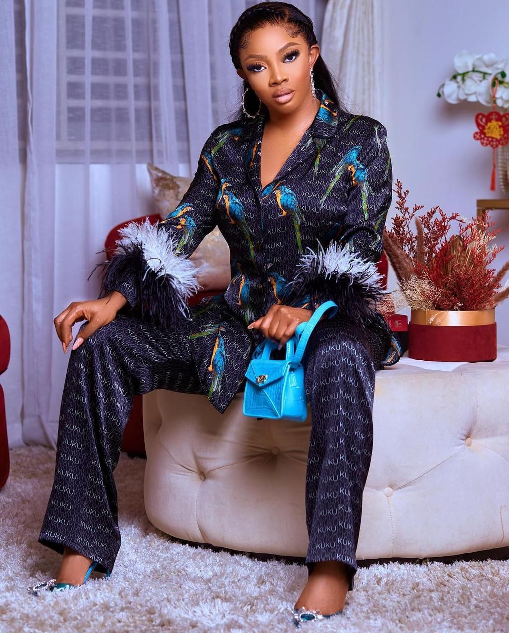 Nigerian media personality Toke Makinwa [Instagram/TokeMakinwa]