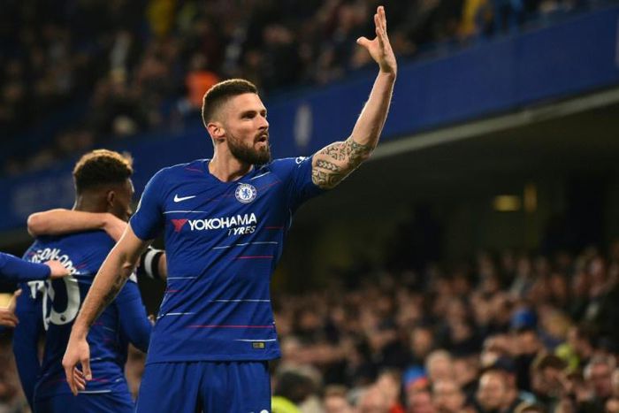 Olivier Giroud is unhappy with his bit-part role at Chelsea