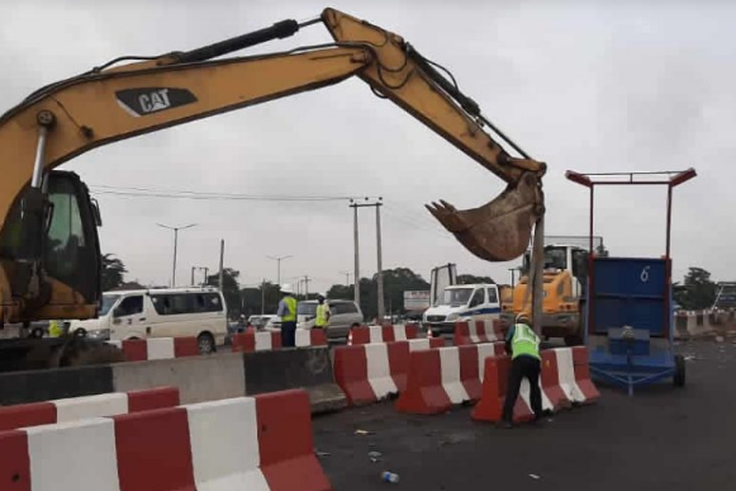 Kara Bridge section of Lagos-Ibadan expressway (Punch)