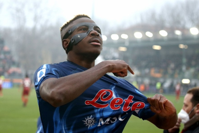 Napoli's saviour, Victor Osimhen.
