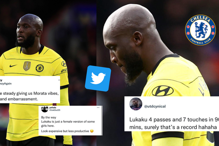 Chelsea fans trolled Lukaku following embarrassing statistic from the Blues win over Crystal Palace on Saturday