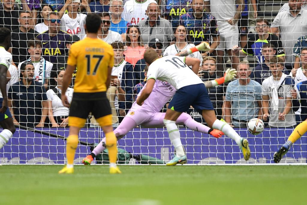 Harry Kane scored his 250th Tottenham goal in their win against Wolves on Saturday