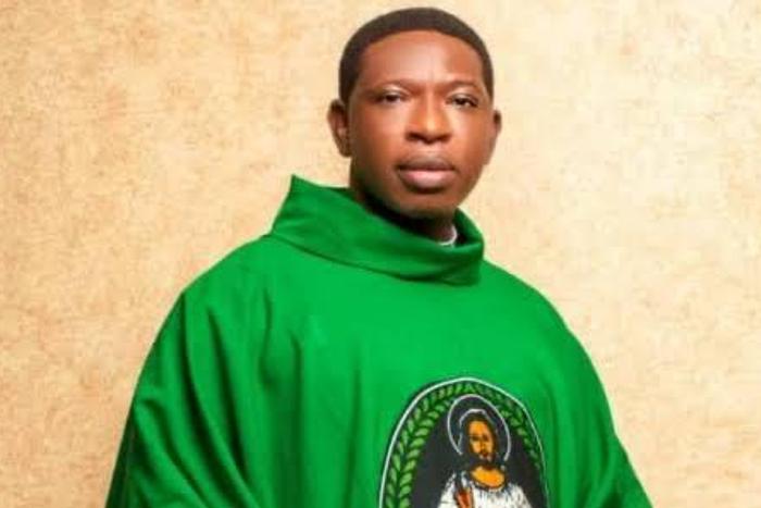 Rev. Fr. Godfrey Gopep, the Parish Priest of St. Finberrs’ Catholic Church, Rayfield, Jos. (TheNewsChronicle)