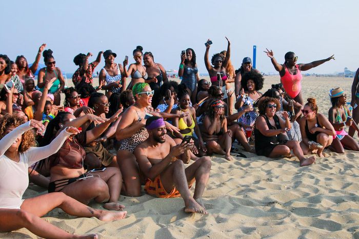 Here's how to have a good beach time [blackgirlbeachday]