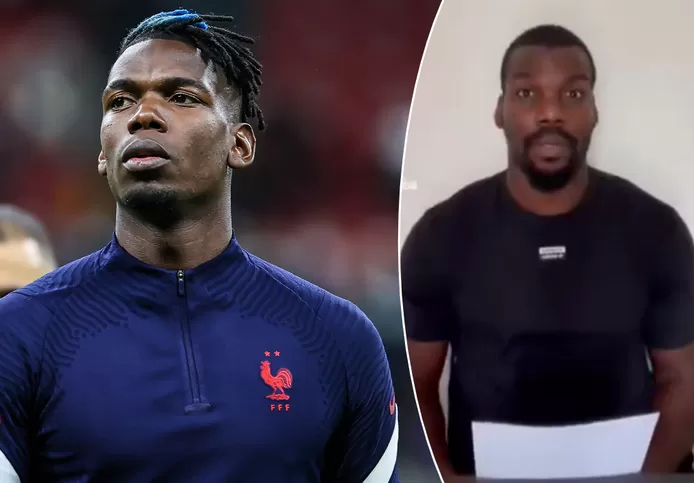 Paul Pogba et son frère aîné Mathias