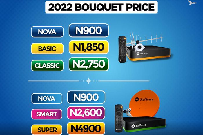 Check out StarTimes 2022 price and never-to-miss shows