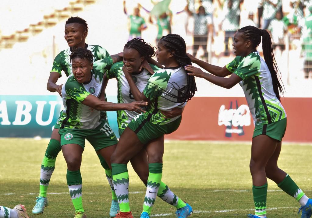 The Super Falcons of Nigeria face Canada in a friendly fixture