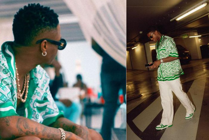 Tyrell Malacia pays respects to Wizkid with new outfit