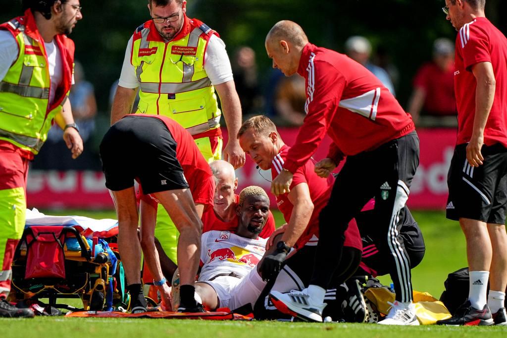 Tijani broke his leg in Salzburg's friendly against Feyenoord