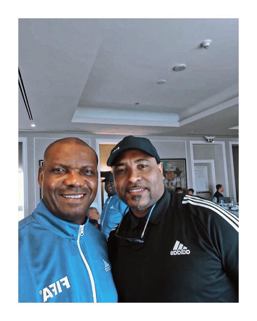 Austin Eguavoen celebrates brilliant 3 days at Technical Directors Seminar in Egypt