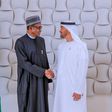 President Muhammadu Buhari meets with Crown Prince of Abu Dhabi H.H. Mohammed Bin Zayed Al Nahyan, in Abu Dhabi, UAE [Twitter/NGRPresident]