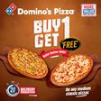 Enjoy maximum awoof week with Domino’s Pizza online buy 1 get 1 FREE promo!!