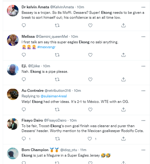 Reactions as Mexico beat Super Eagles 2-1 in friendly game