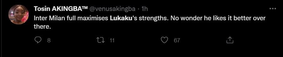 Reactions as Romelu Lukaku shines in Inter Milan's 3-0 win over Spezia