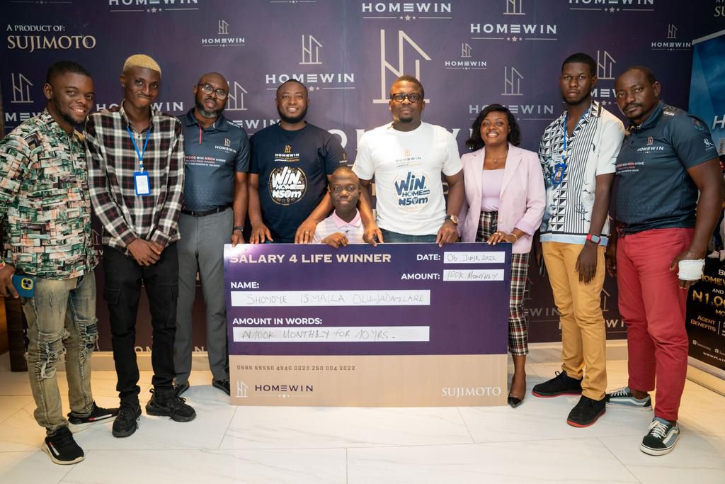 22-year-old LASU student wins N12m in Sujimoto's homewin salary for life
