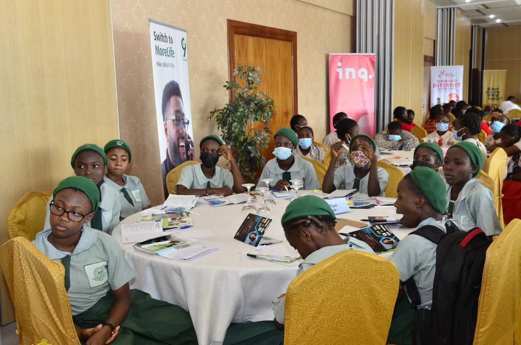 A cross-section of student participants at the event.