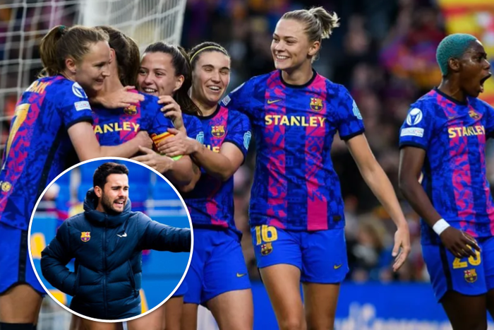 Barcelona Femini coach Jonatan Giraldez