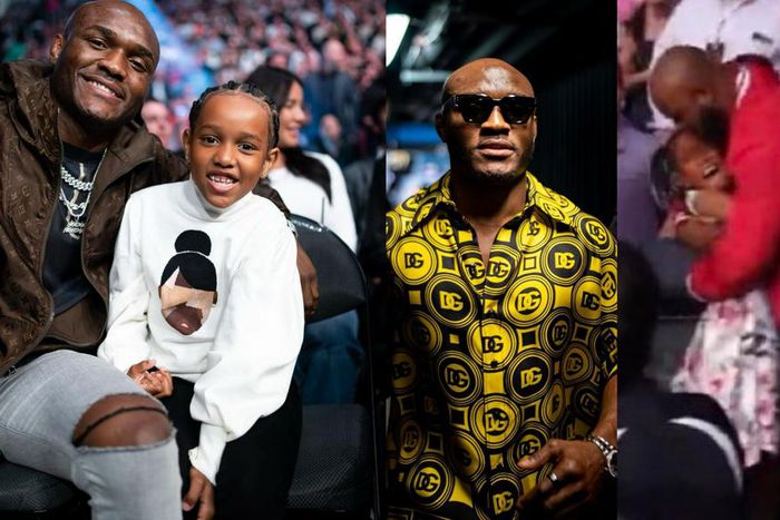 Kamaru Usman explains why his 8-year-old daughter Samirah will keep coming to fights
