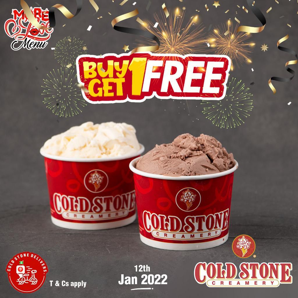 Cold Stone’s tasty new year with mouth-watering offers