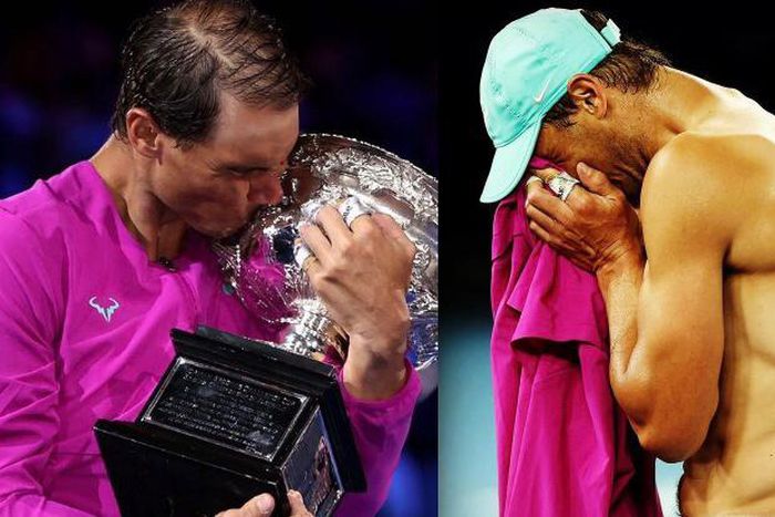 Rafael Nadal is n ow the outright leader with 21 Grand Slam Major titles after his Australian Open final win on January 30