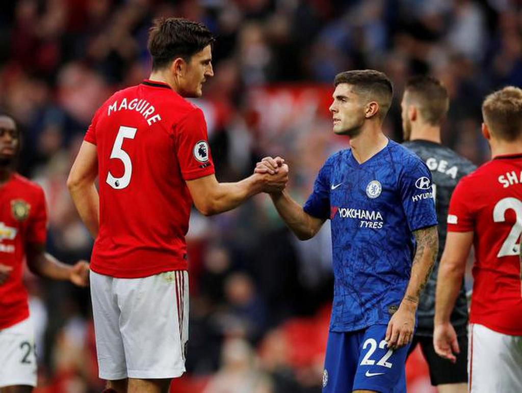 A possible swap deal between Premier League rivals Manchester United and Chelsea could see Harry Maguire and Christian Pulisic switch camps