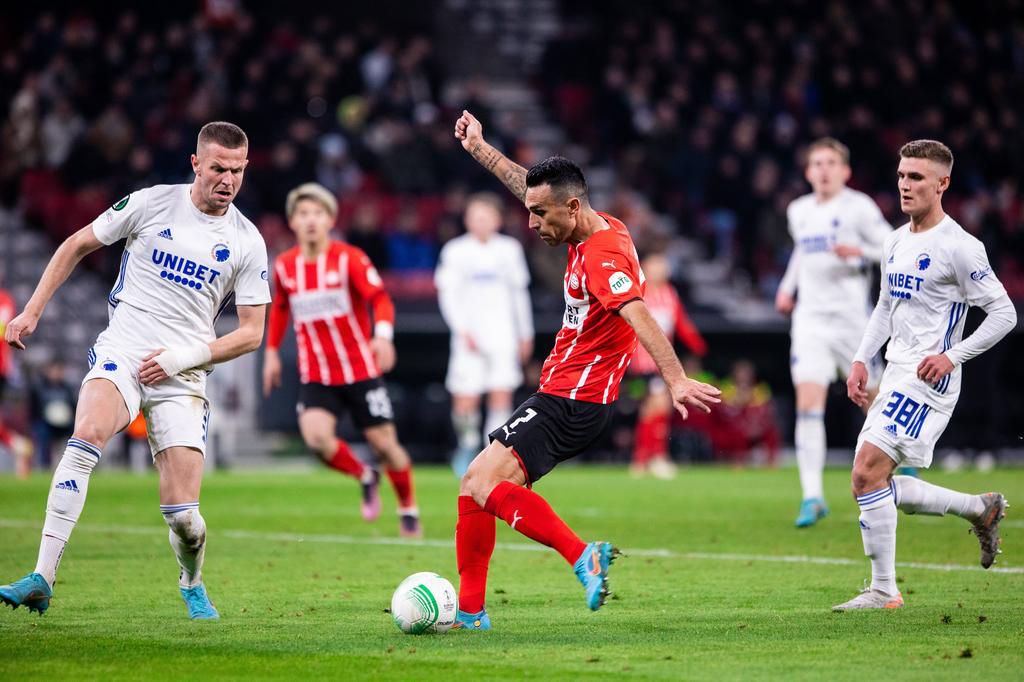 Zahavi opened the scoring for the away side