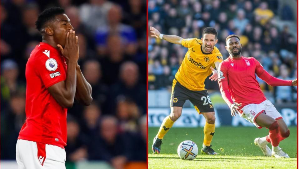 Taiwo Awoniyi and Emmanuel Dennis fire blanks against Wolves