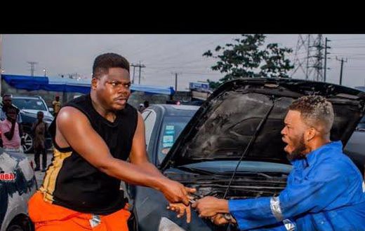 Mr Macaroni and Broda Shaggi in 'Survivors' movie [YouTube]