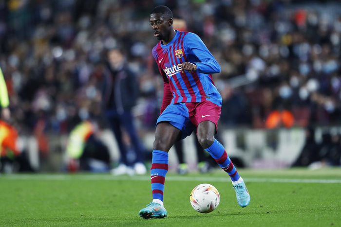 Ousmane Dembele contributed a goal and two assists to Barcelona's 4-0 victory over Athletic Bilbao