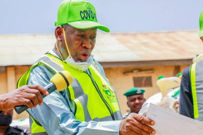 Governor Abdullahi Umar Ganduje. [Twitter/@Dawisu]