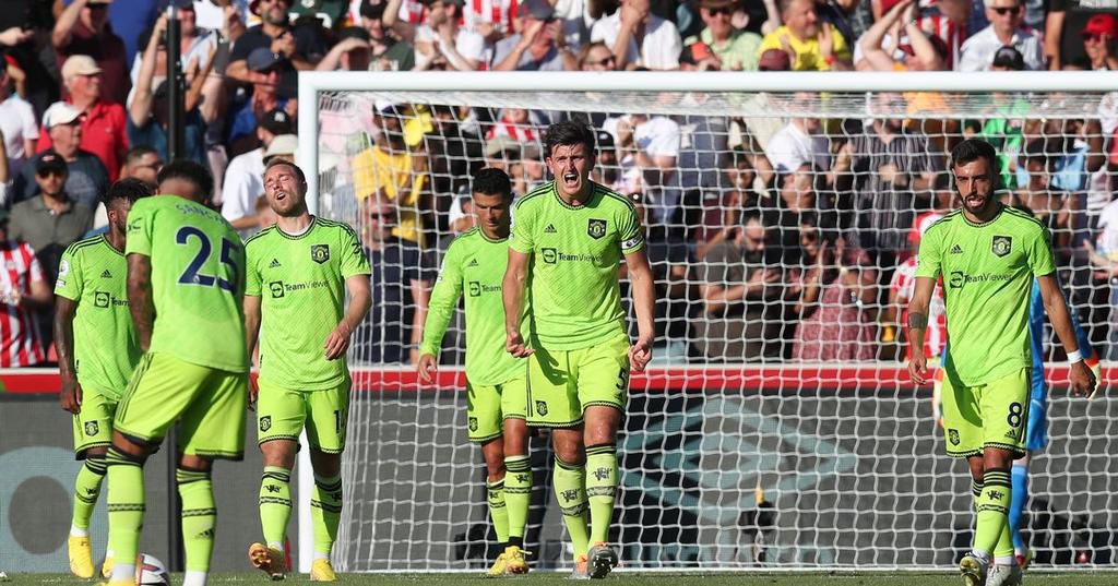 Manchester United lost 4-0 to Brentford in their second game of the season