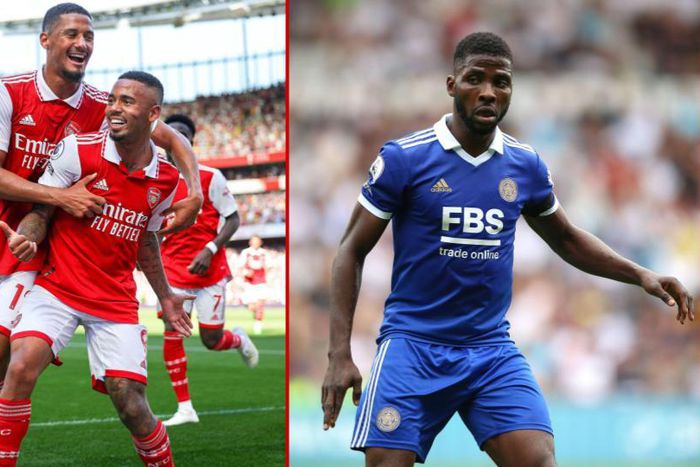 Iheanacho's assist was not enough as Jesus goals helped Arsenal to a win over Leicester