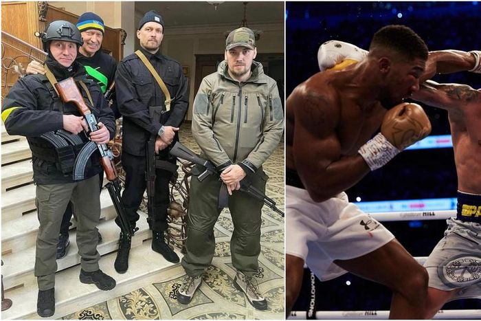 Usyk and Joshua were set to fight later this year but the war between Russia and Ukraine may cause a postponement