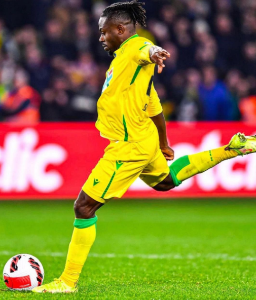 Moses Simon helped Nantes claim their fourth Coupe de France title