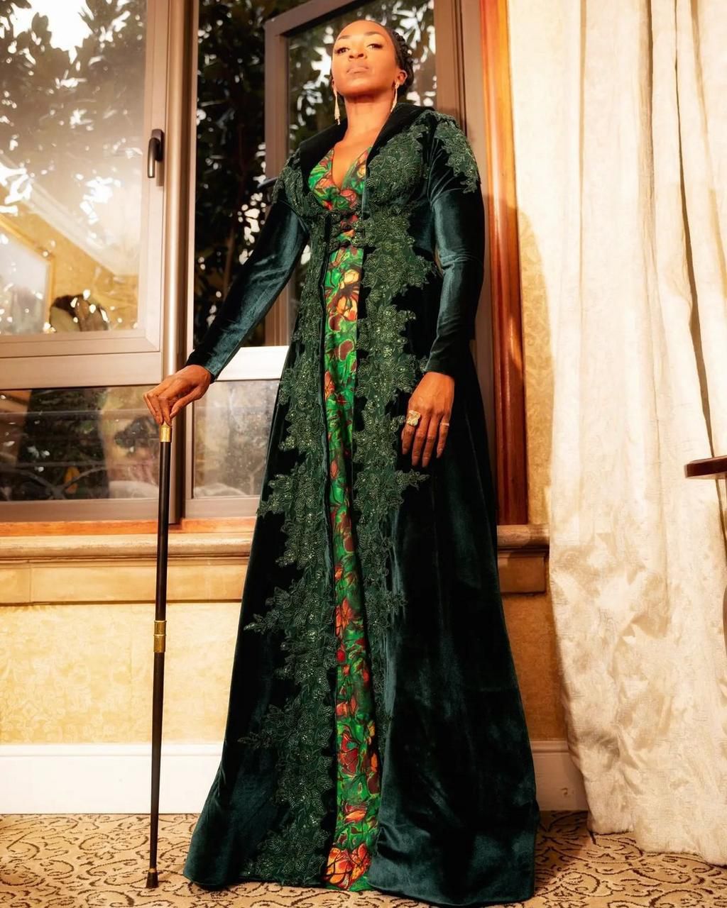 She looks like Lady Danbury [Instagram/KateHenshaw]