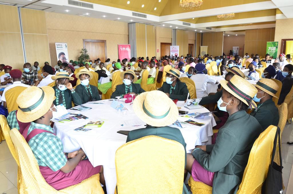 A cross-section of student participants at the event.